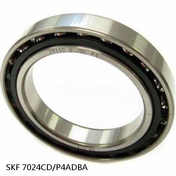 7024CD/P4ADBA SKF Super Precision,Super Precision Bearings,Super Precision Angular Contact,7000 Series,15 Degree Contact Angle