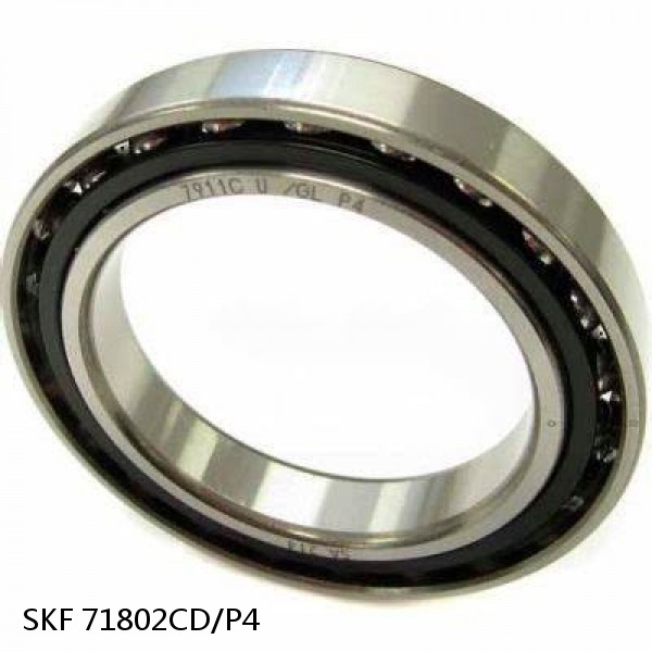 71802CD/P4 SKF Super Precision,Super Precision Bearings,Super Precision Angular Contact,71800 Series,15 Degree Contact Angle