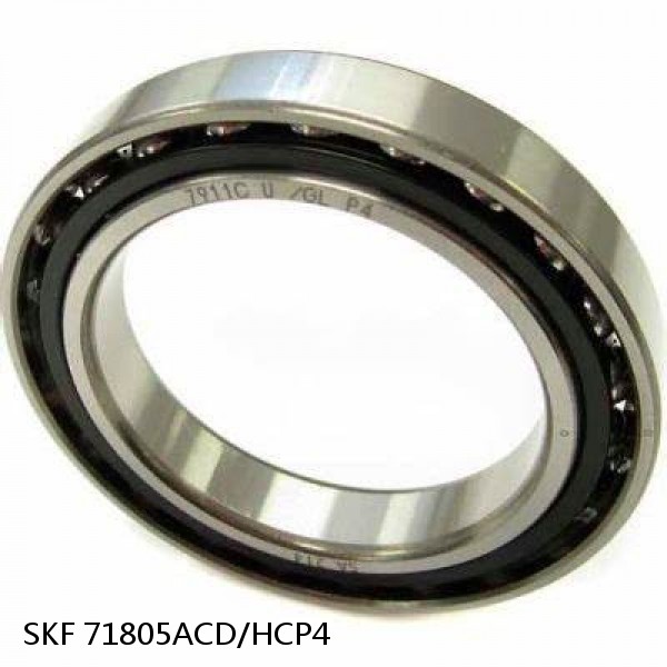 71805ACD/HCP4 SKF Super Precision,Super Precision Bearings,Super Precision Angular Contact,71800 Series,25 Degree Contact Angle