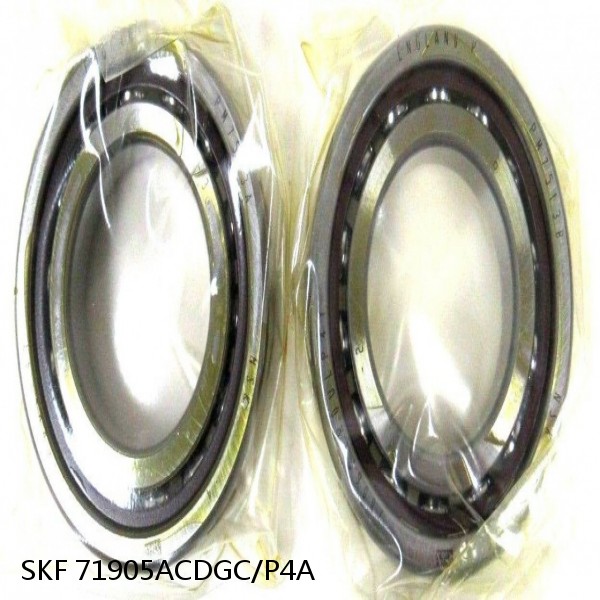 71905ACDGC/P4A SKF Super Precision,Super Precision Bearings,Super Precision Angular Contact,71900 Series,25 Degree Contact Angle