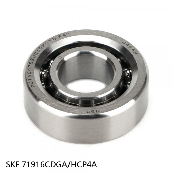 71916CDGA/HCP4A SKF Super Precision,Super Precision Bearings,Super Precision Angular Contact,71900 Series,15 Degree Contact Angle